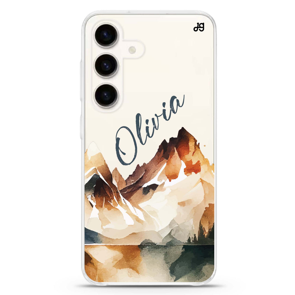 Hills Drawing Samsung Galaxy Ultra Clear Case
