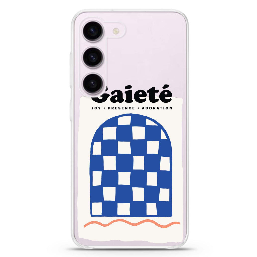 Gaiet ultra-clear case for Samsung Galaxy S23/S22, front view