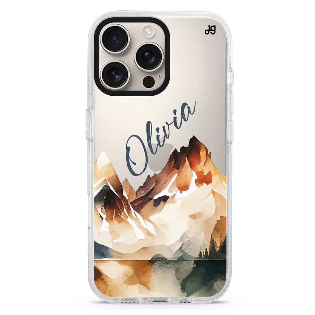 Hills Drawing iPhone 16 Pro & 16 Pro Max Case - Personalized and Stylish Protection