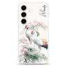 Pines & cranes Samsung Galaxy Ultra Clear Case