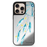 Secret of Five personalized name sleek reflective design iPhone 16/15/14 Pro Max & Pro mirror case