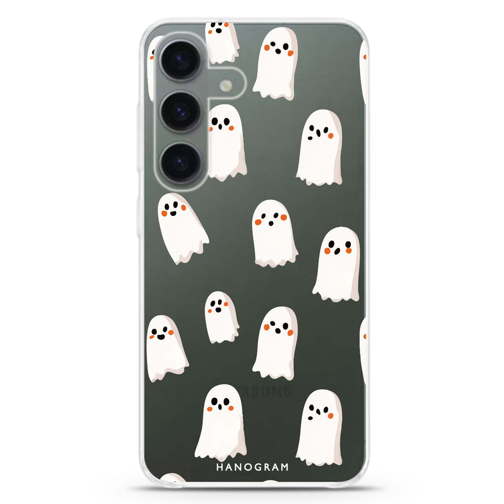Midnight Ghosties Samsung Galaxy Ultra Clear Case