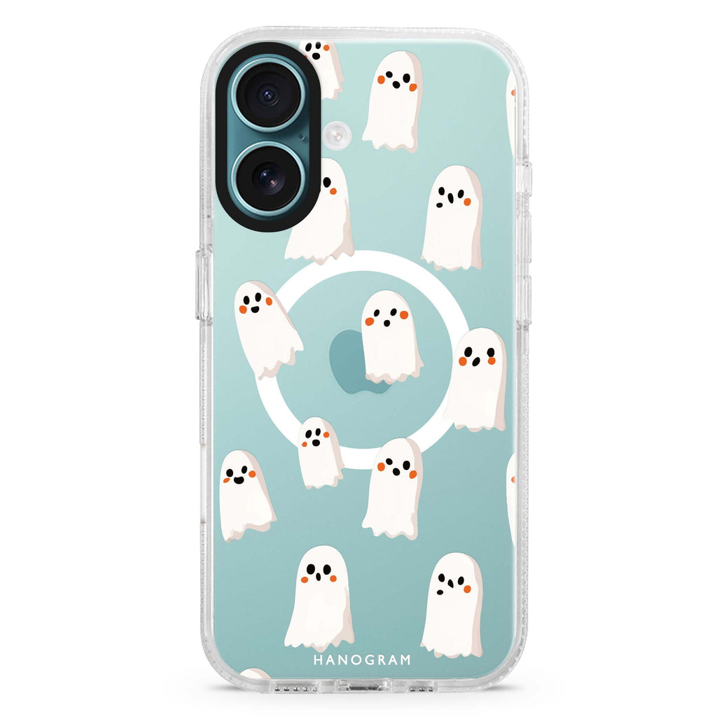 Midnight Ghosties MagSafe Compatible Ultra Clear Case