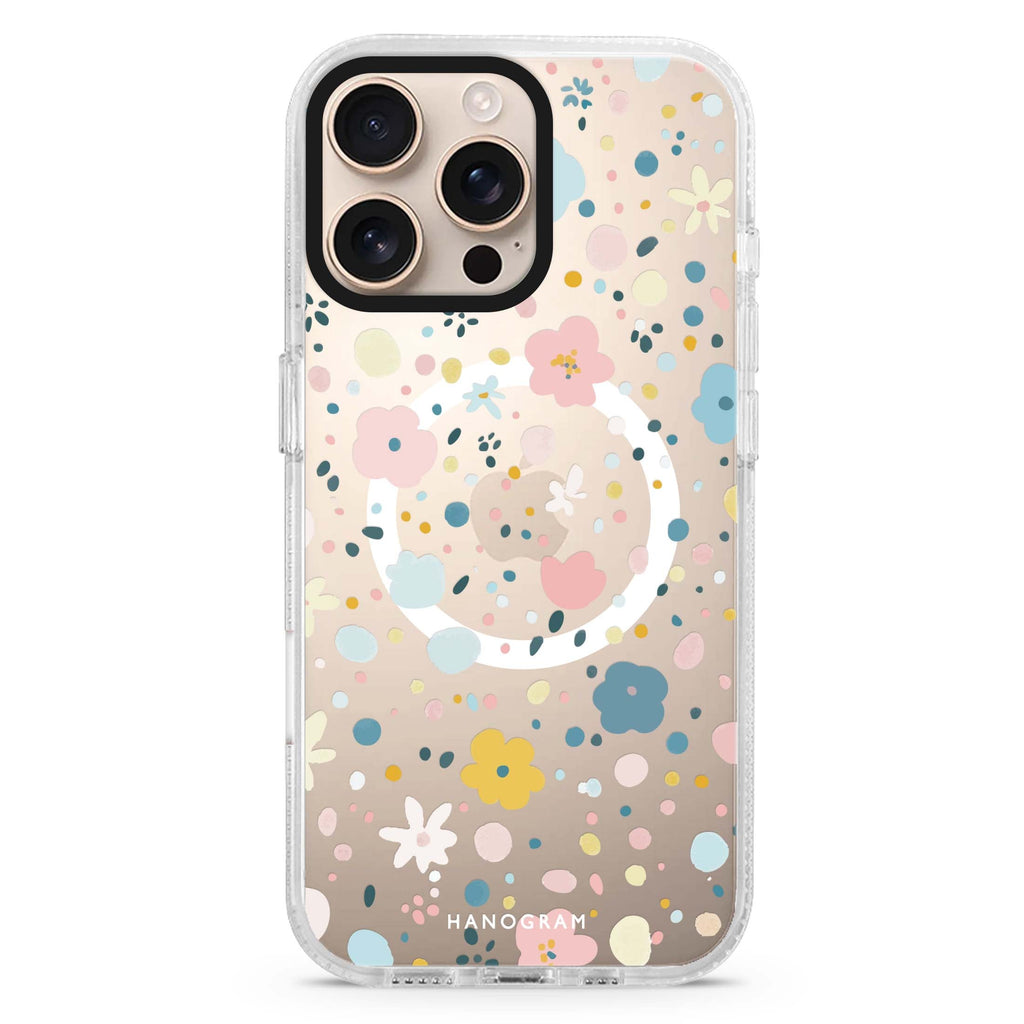 Sugar Bloom MagSafe Compatible Ultra Clear Case