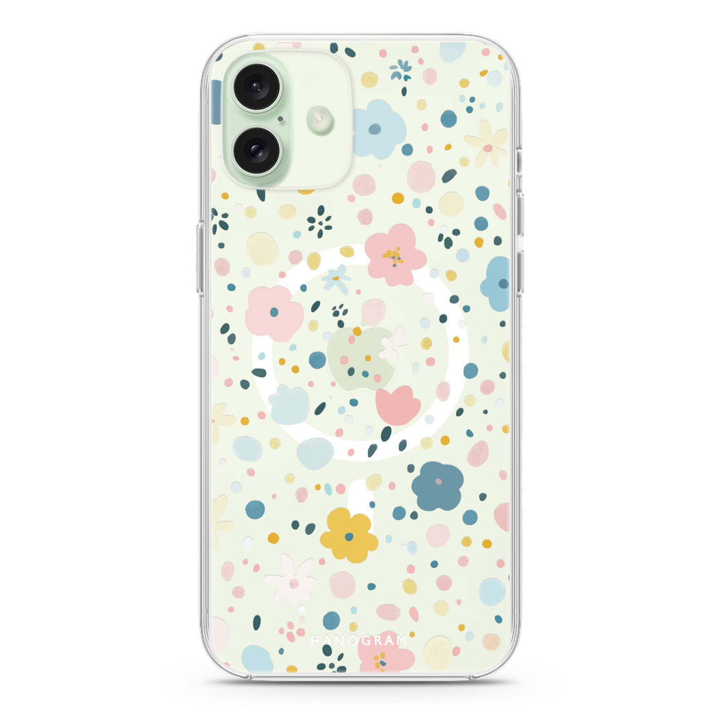 Sugar Bloom MagSafe Compatible Ultra Clear Case