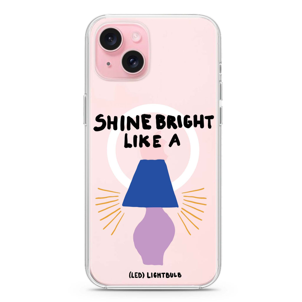 Shine Bright Like a LED iPhone 15 Plus MagSafe Compatible Ultra Clear Case