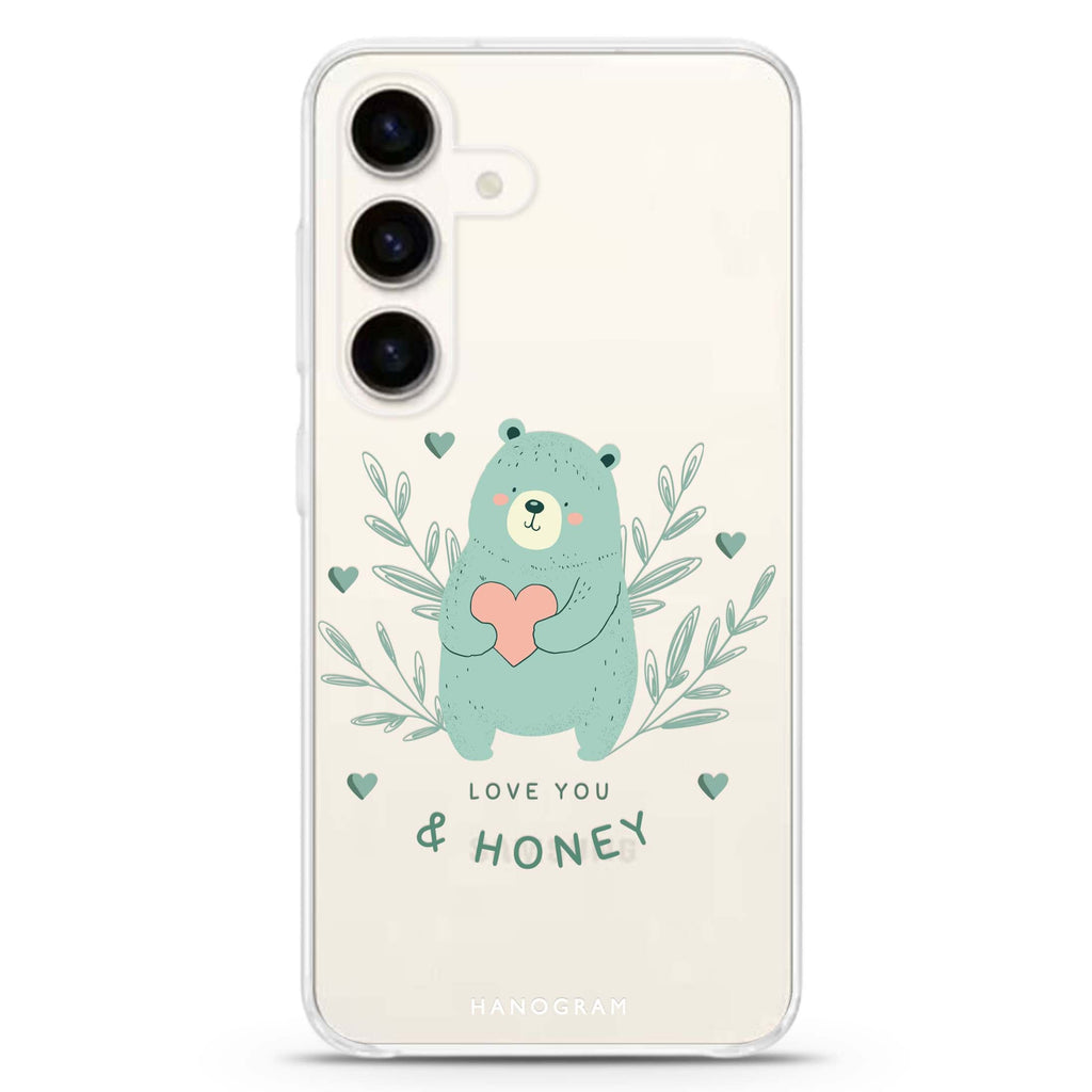 Honey Bear Samsung Galaxy Ultra Clear Case