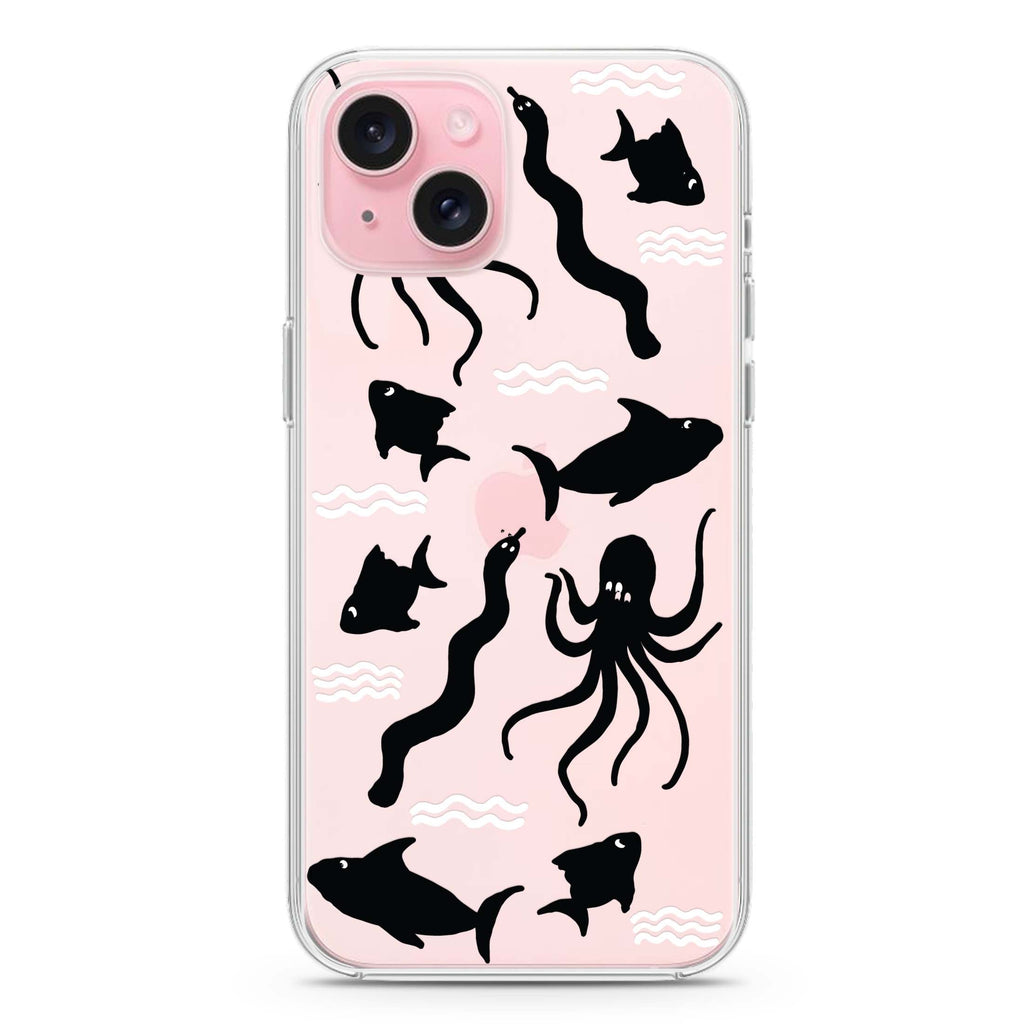Water, Ocean and Sea Animals iPhone Ultra Clear Case