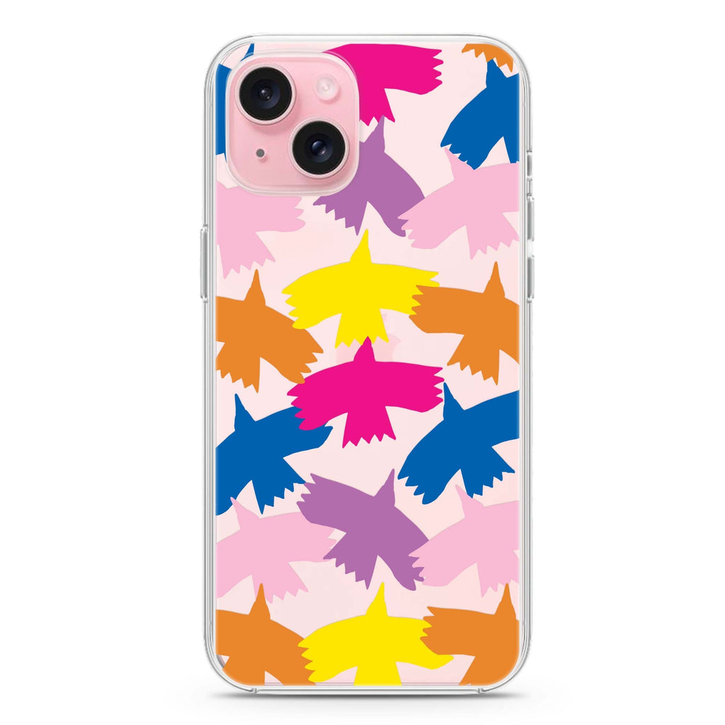 Colourful Birds iPhone Ultra Clear Case
