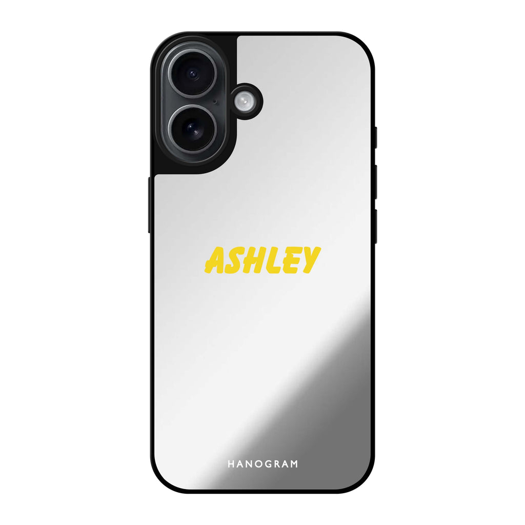 Reflective iPhone 16 Mirror Case –NameGlow Design