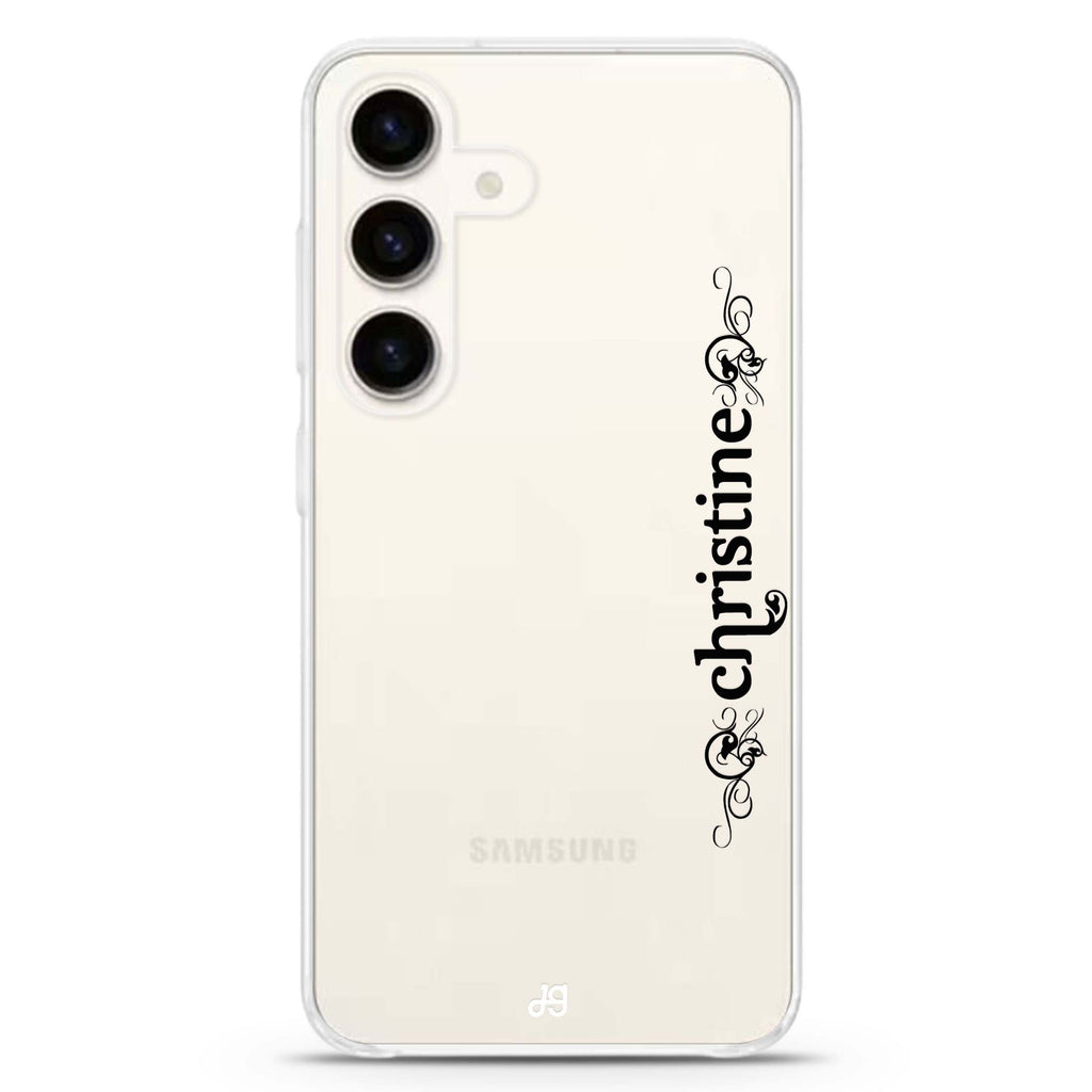 Grand Custom Name Samsung Galaxy Ultra Clear Case