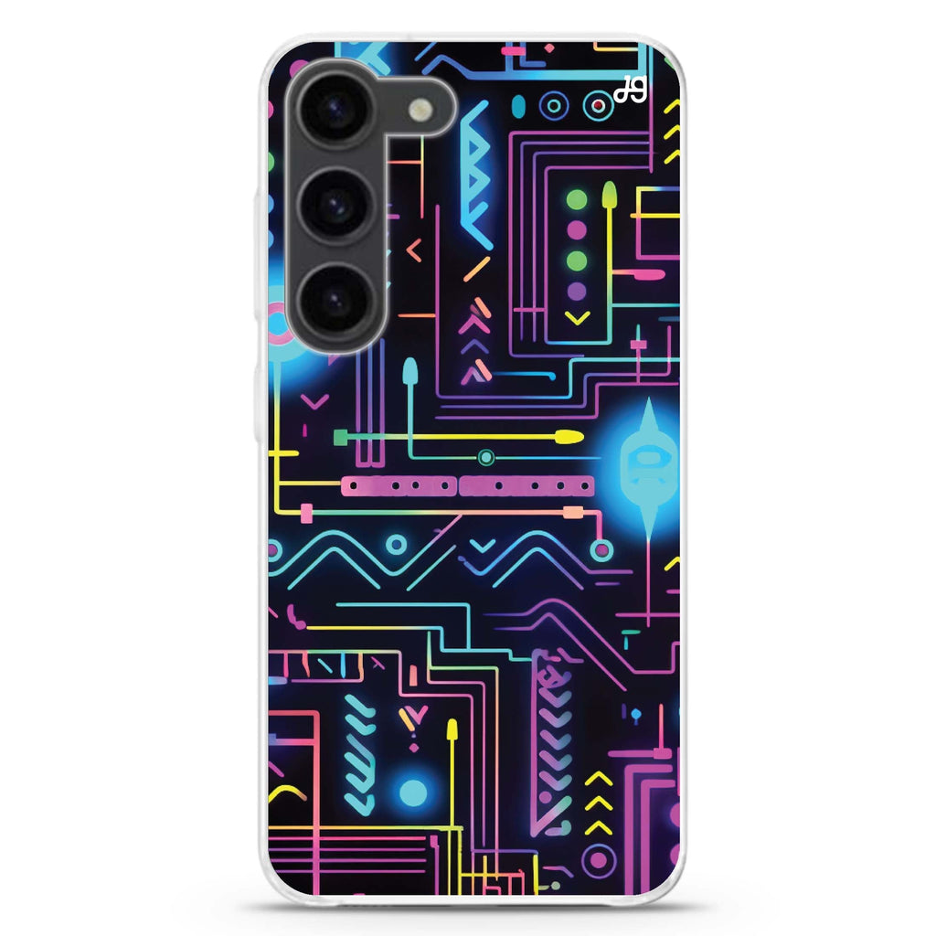 Luminous Luxe ultra-clear case for Samsung Galaxy S23/S22, front view