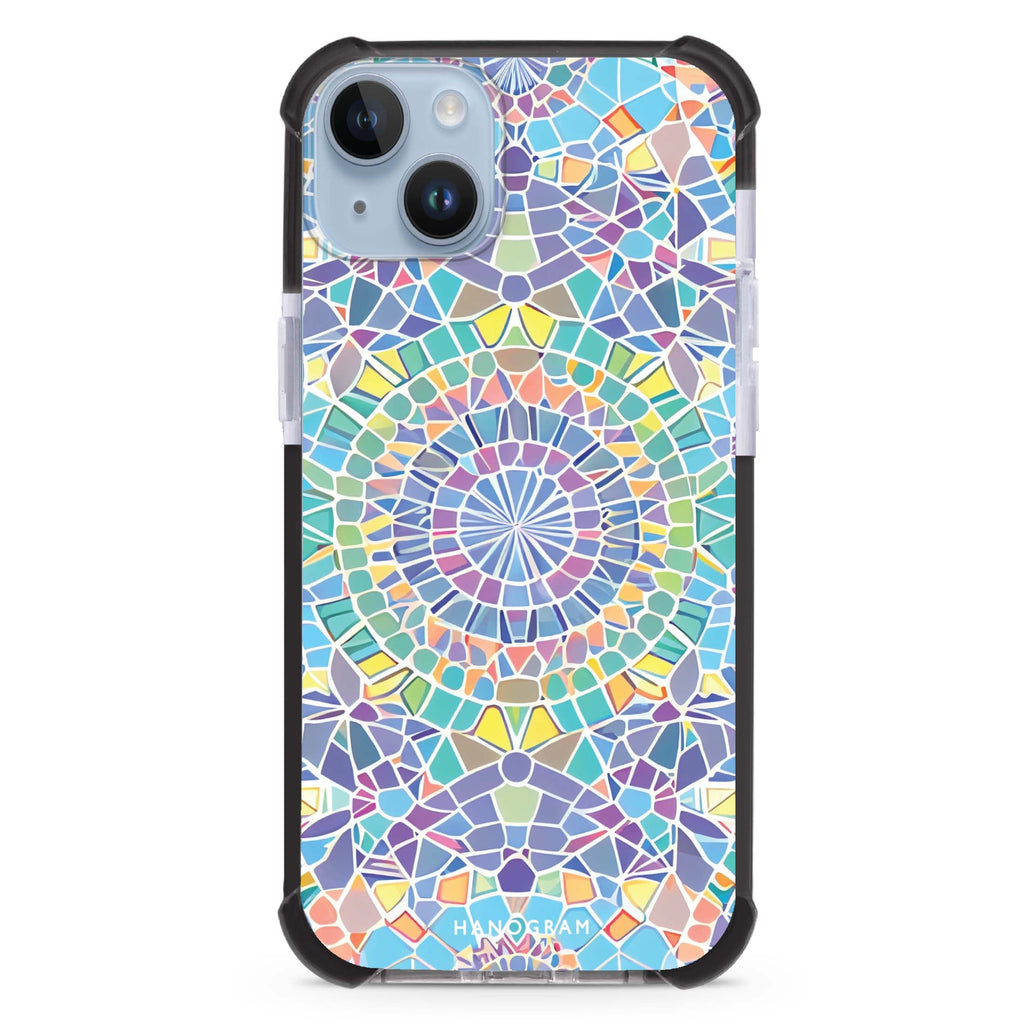 Mosaic artwork iPhone 15 Plus Ultra Shockproof Case