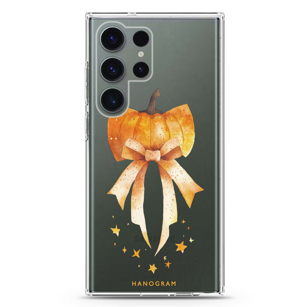 Starlit Spells & Bows Samsung Galaxy S26/S25/S24/S23/S22 Ultra ultra clear case, transparent design, main view