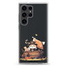 Feline Corsair Samsung Galaxy S26/S25/S24/S23/S22 Ultra ultra clear case, transparent design, main view