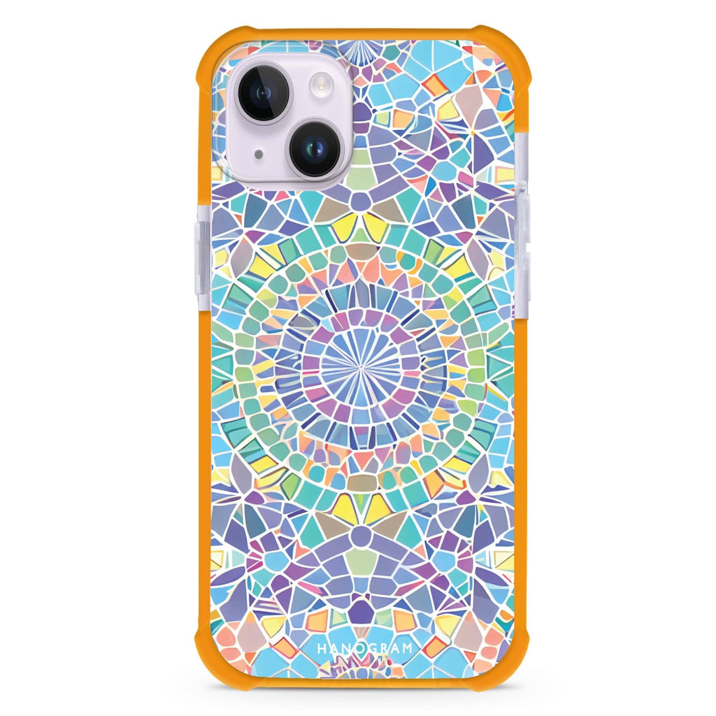 Mosaic artwork iPhone 15 Plus MagSafe Compatible Ultra Shockproof Case