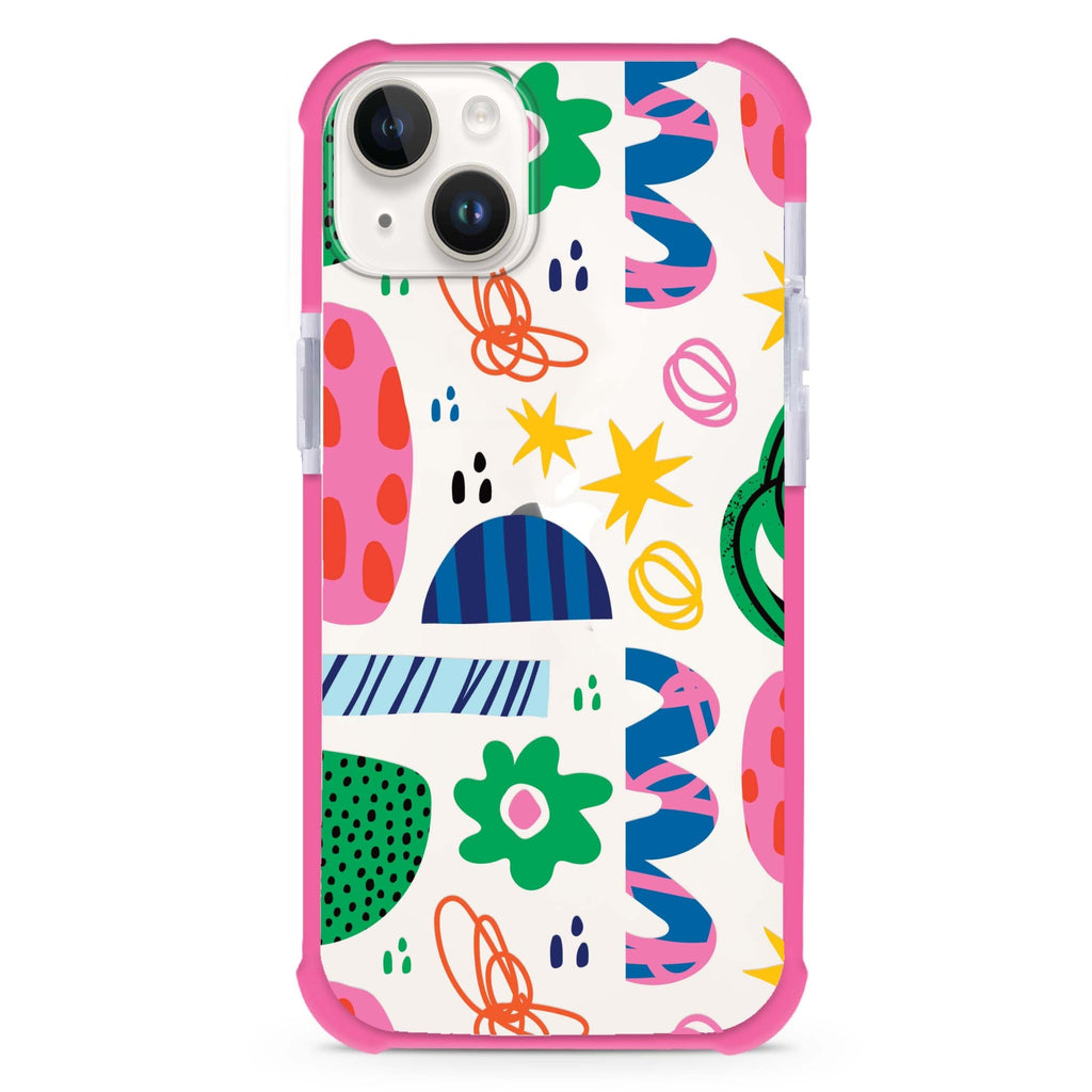 Abstract Drawing by Joe iPhone 15 Plus Ultra Shockproof Case