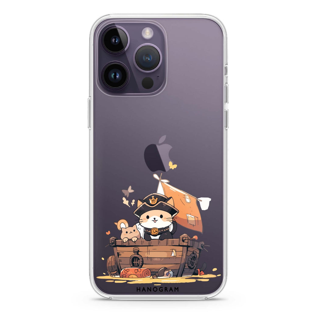 Feline Corsair iPhone 13 pro Max Ultra Clear Case