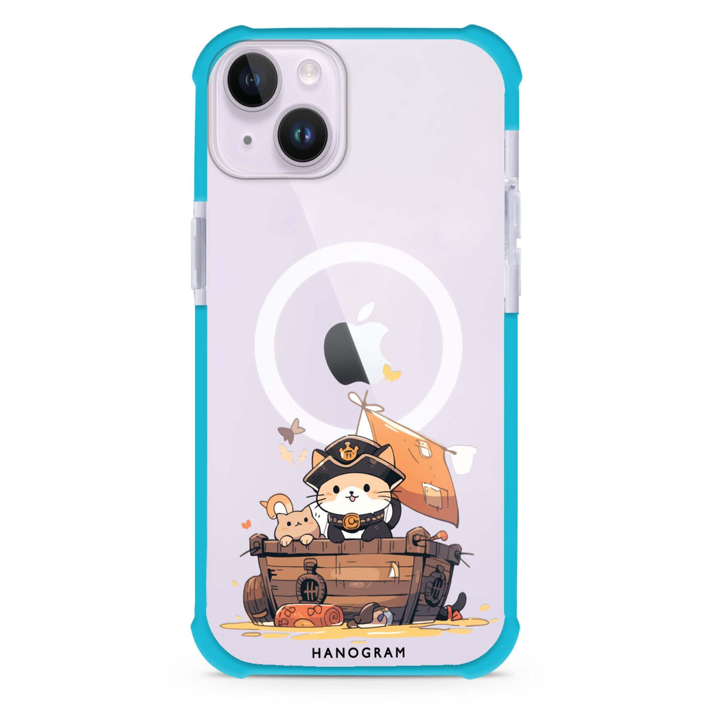Feline Corsair iPhone 15 Plus MagSafe Compatible Ultra Shockproof Case