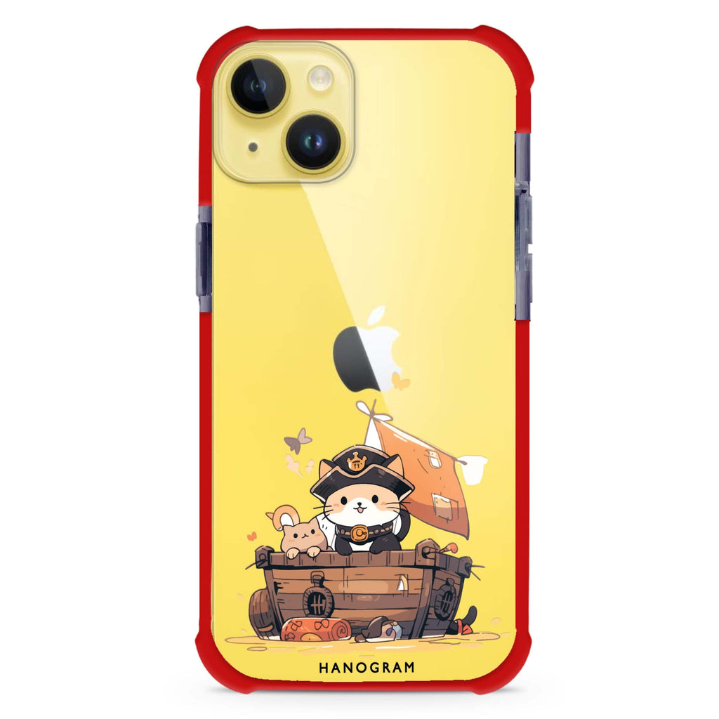 Feline Corsair iPhone 15 Plus Ultra Shockproof Case