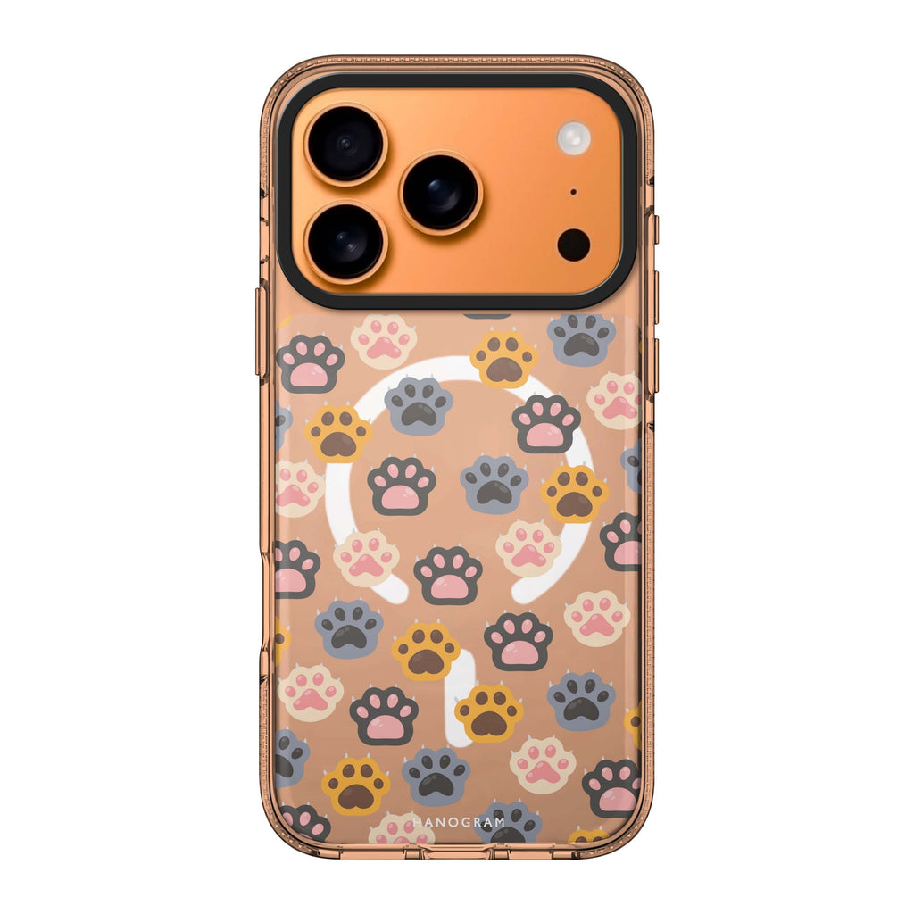 Paws & Pads animal iPhone 17 Pro Max ultra clear case