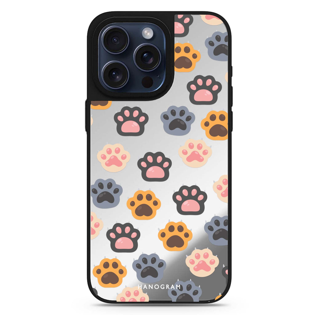 Paws & Pads MagSafe compatible mirror case for iPhone 16/15/14 Pro Max and Pro, main view
