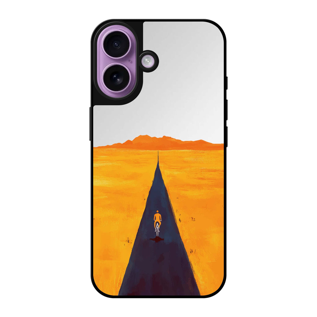 Reflective iPhone 16 Mirror Case –Ride Alone Design