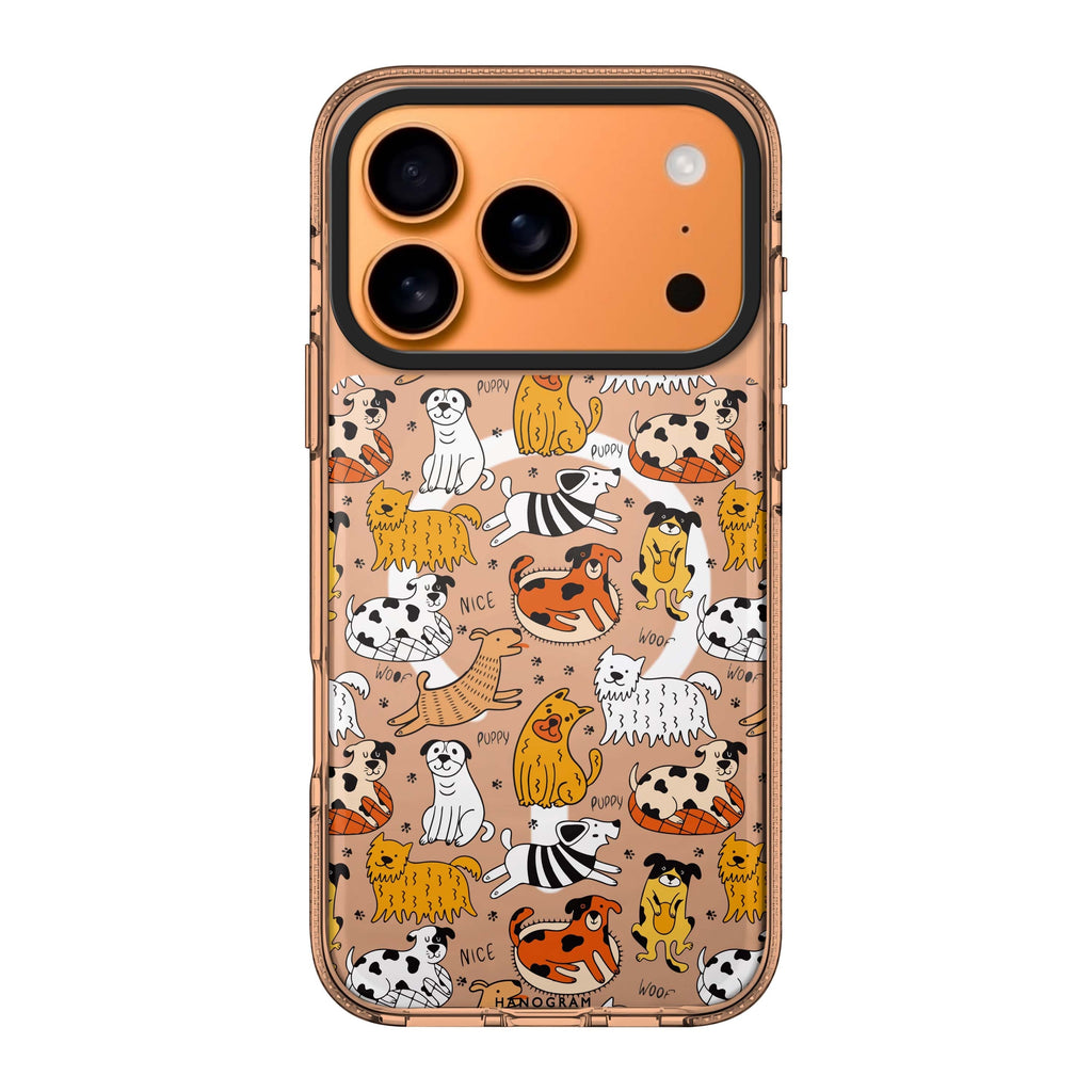 Furry Friends animal iPhone 17 Pro Max ultra clear case