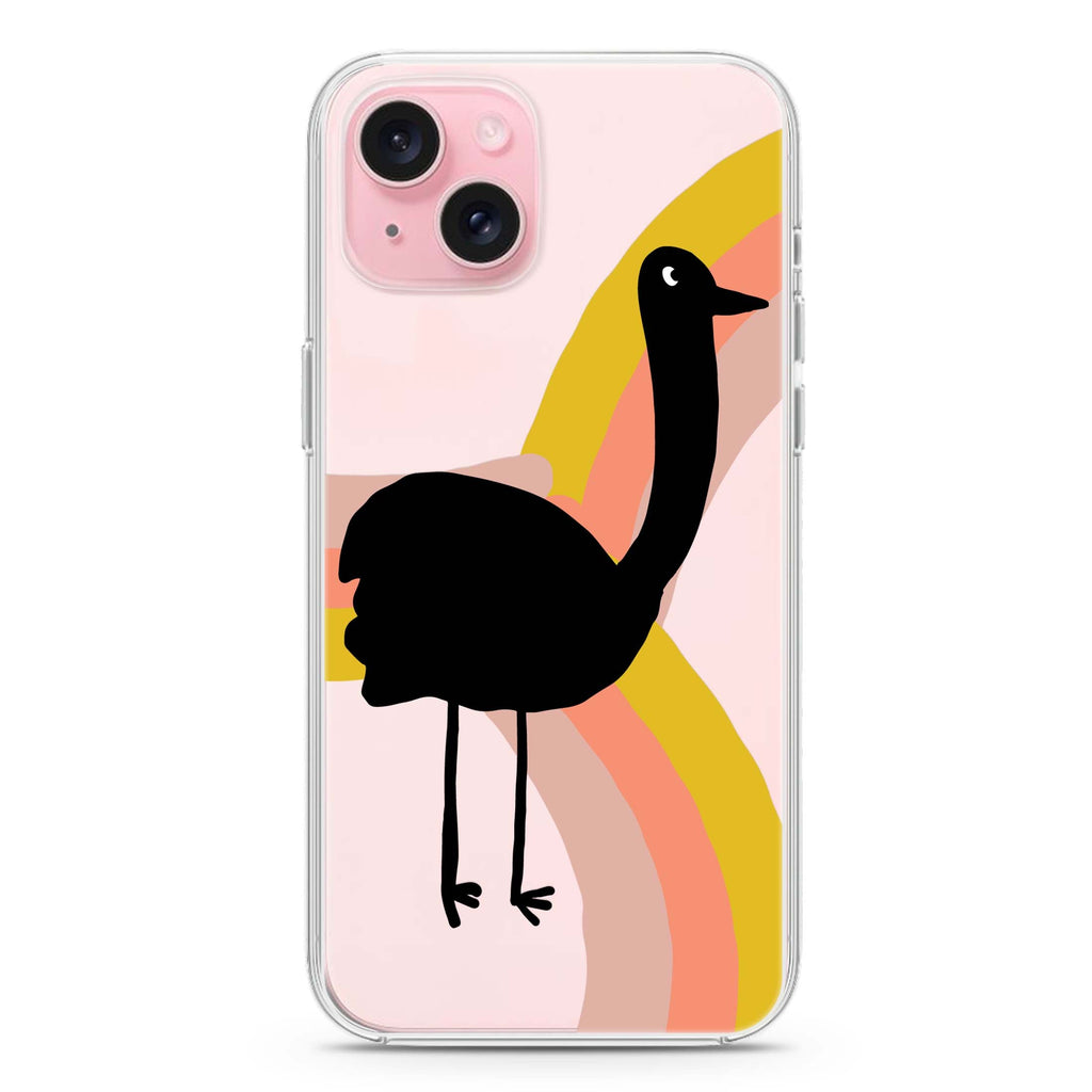 Rainbow Bird iPhone Ultra Clear Case