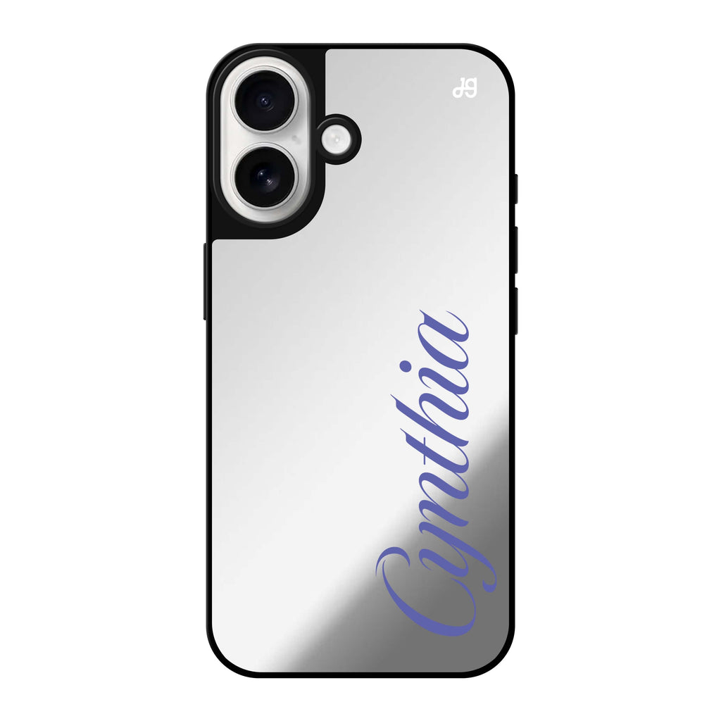 Reflective iPhone 16 Mirror Case –SleekSignature Design