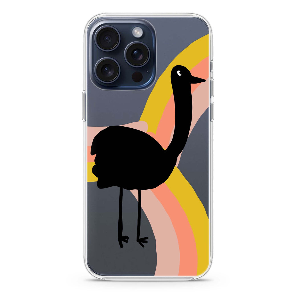 Rainbow Bird iPhone Ultra Clear Case
