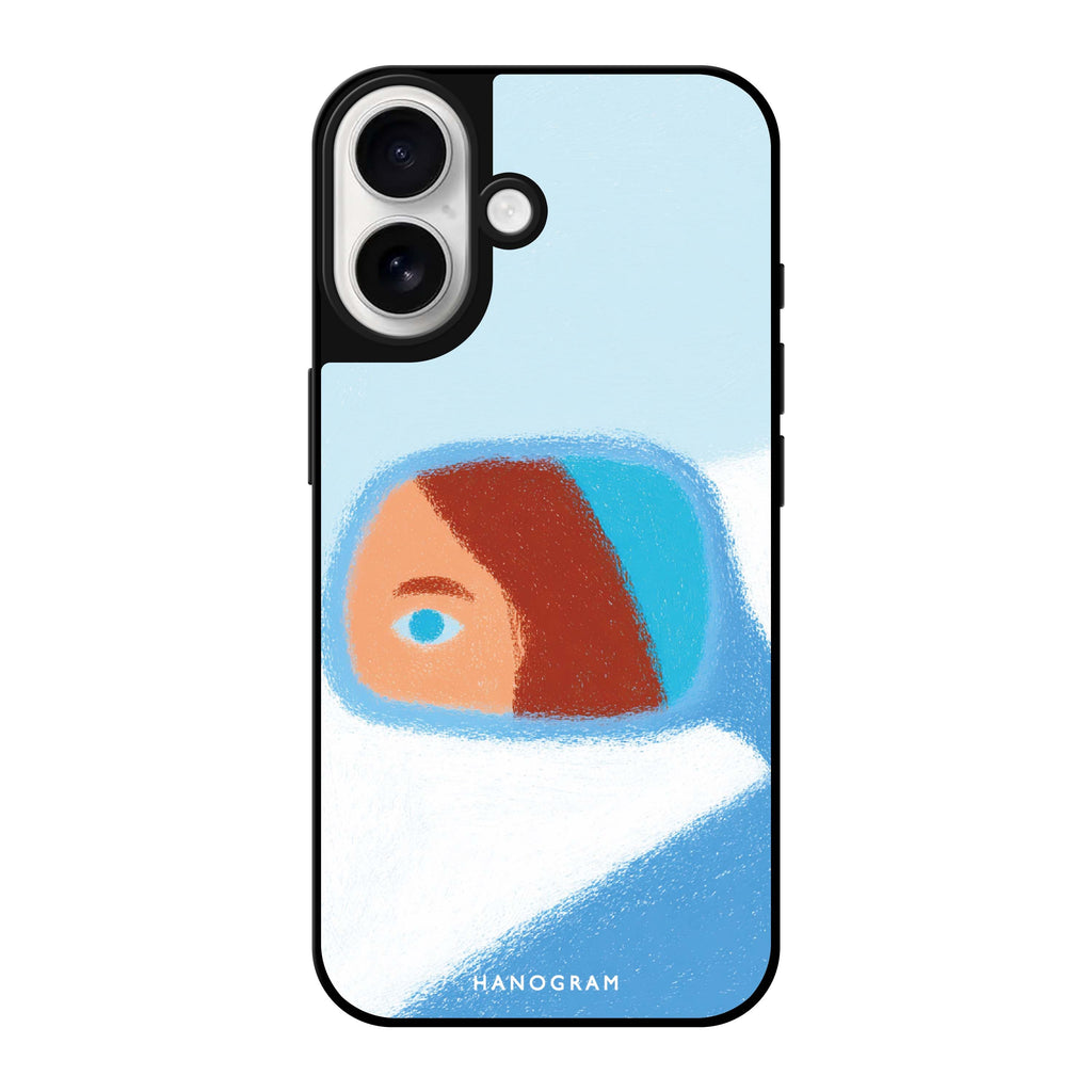 Reflective iPhone 16 Mirror Case –Rearview Daydream Design