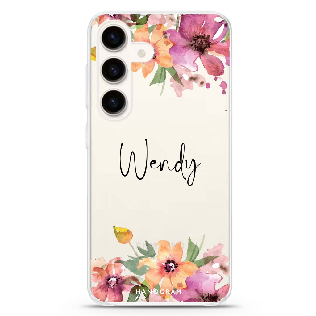 Garden Glow Samsung Galaxy Ultra Clear Case
