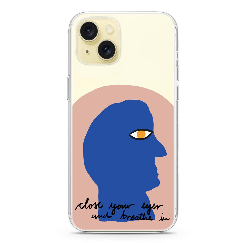 Breathe in iPhone 15 plus Ultra Clear Case