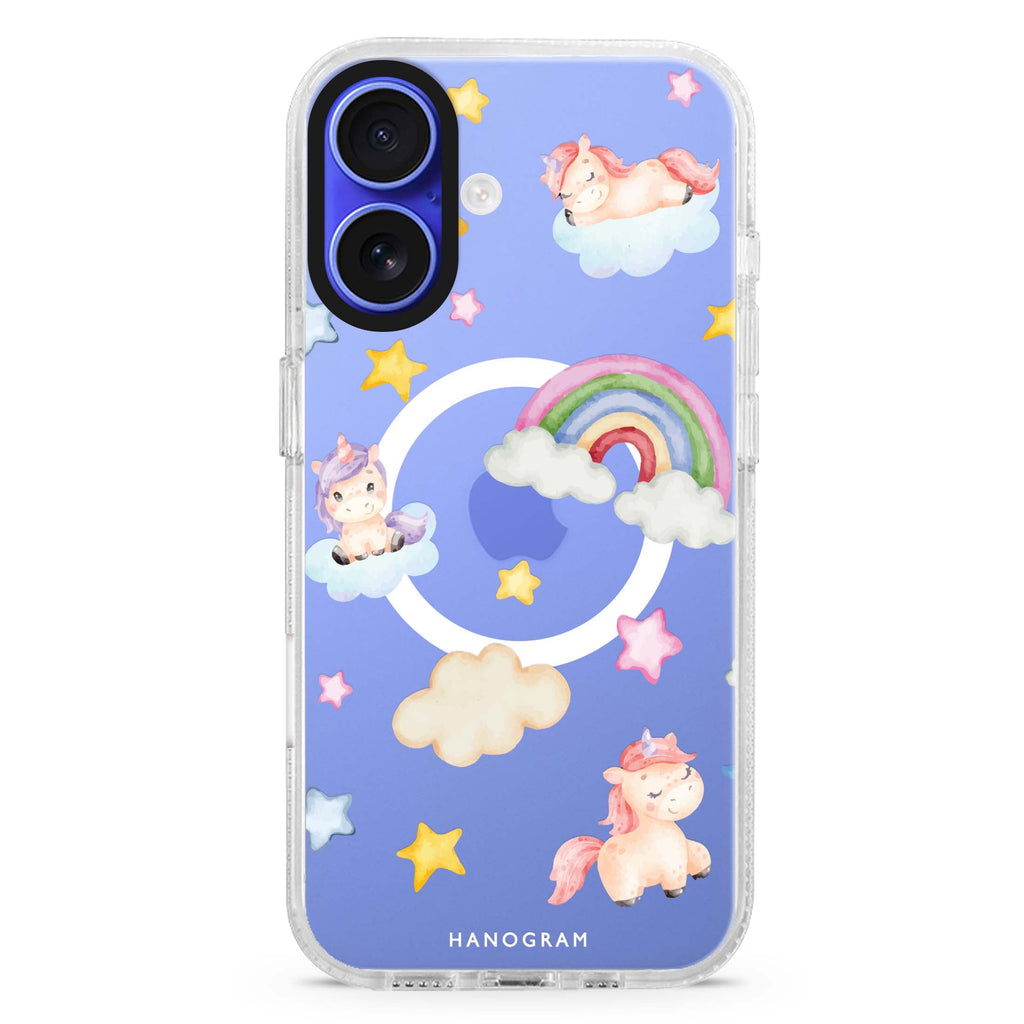 Magic Mane Marvels MagSafe Compatible iPhone 16 Ultra Clear Case - Personalized and Stylish Protection