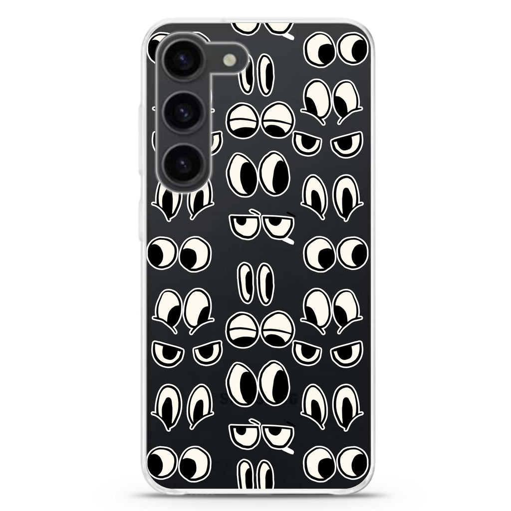 Look at me ultra-clear case for Samsung Galaxy S23/S22, front view