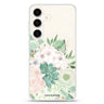 Vintage Flowers Samsung Galaxy Ultra Clear Case