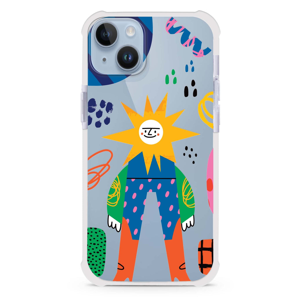 Abstract People iPhone 15 Plus Ultra Shockproof Case