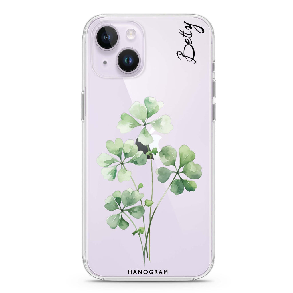 Luck's Leaf iPhone 13 Mini Ultra Clear Case
