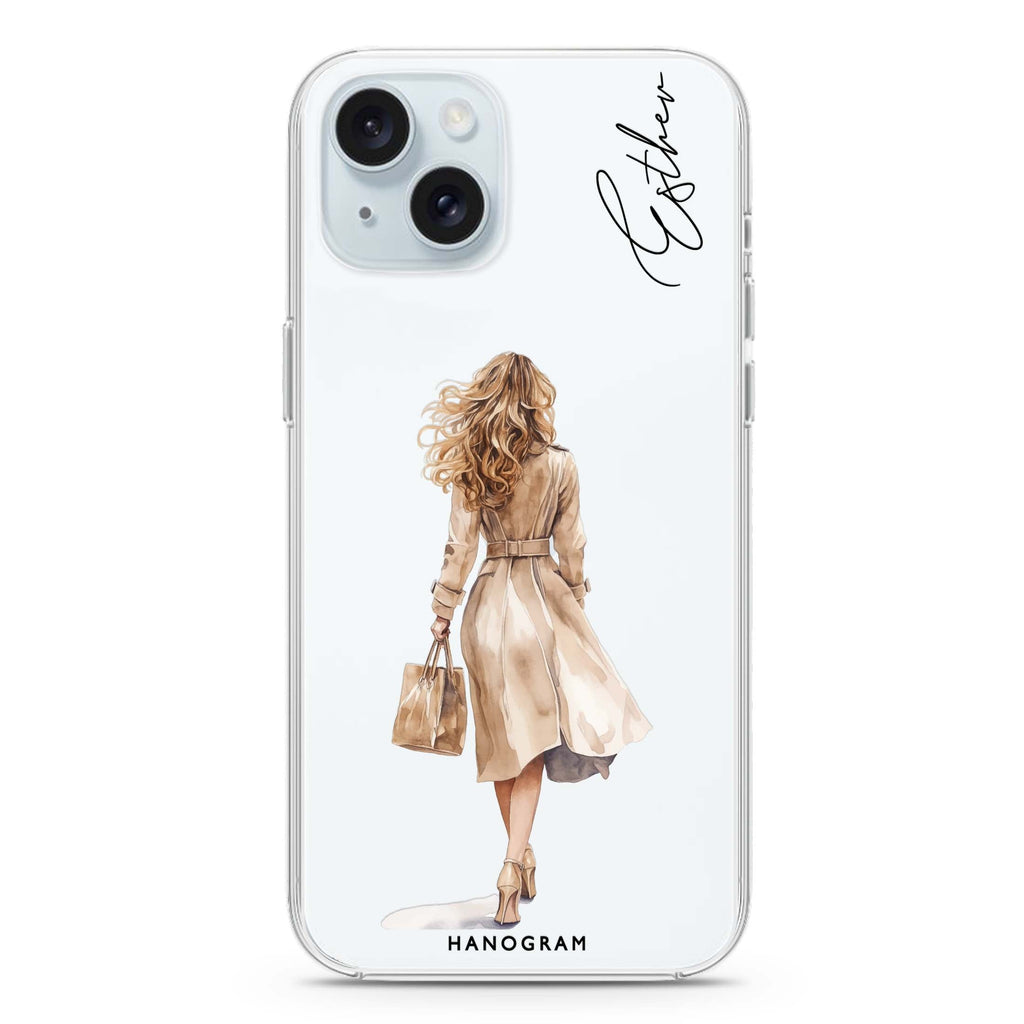 Trench Walk iPhone Ultra Clear Case