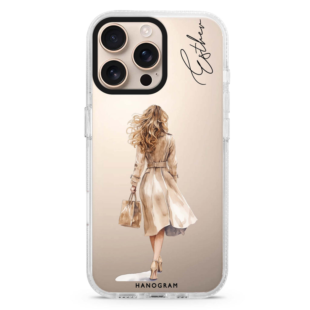 Trench Walk iPhone Ultra Clear Case