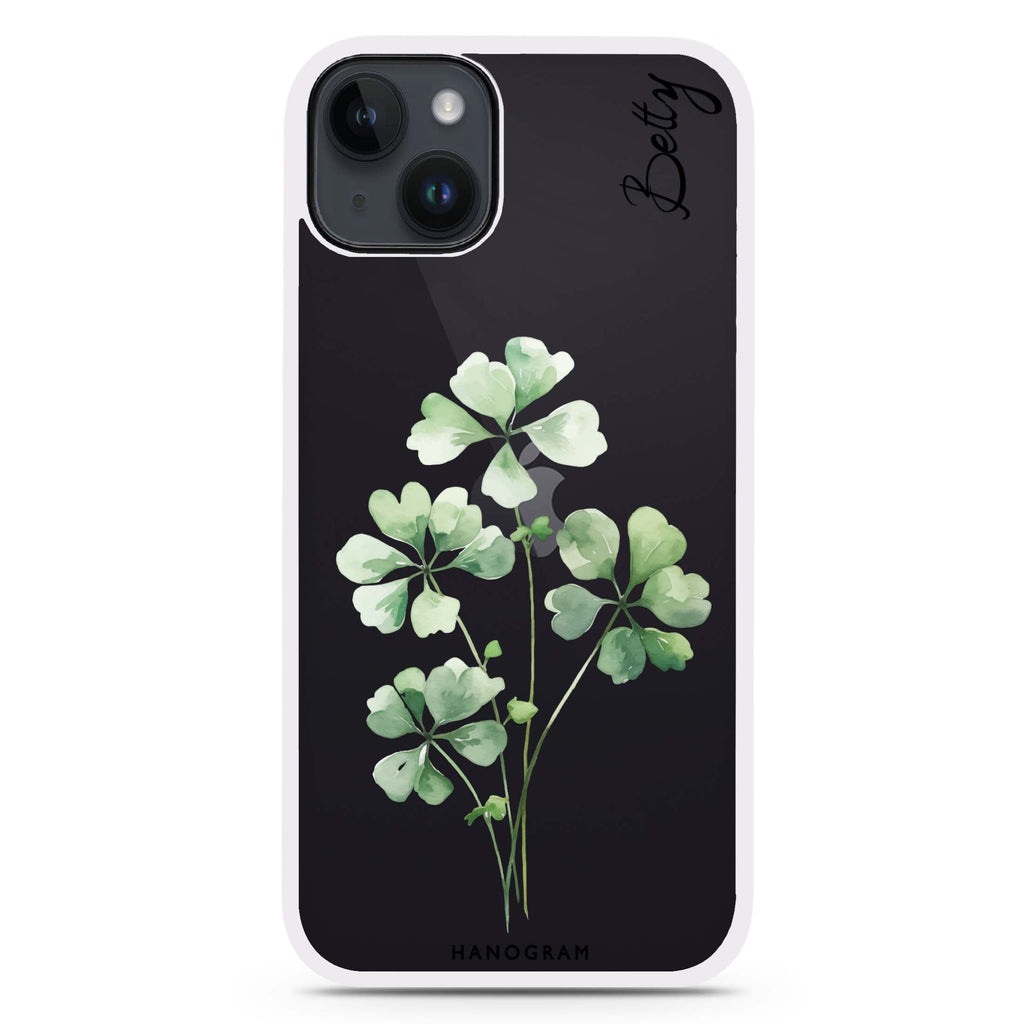 Luck's Leaf iPhone 14 Plus Impact Guard Bumper Case
