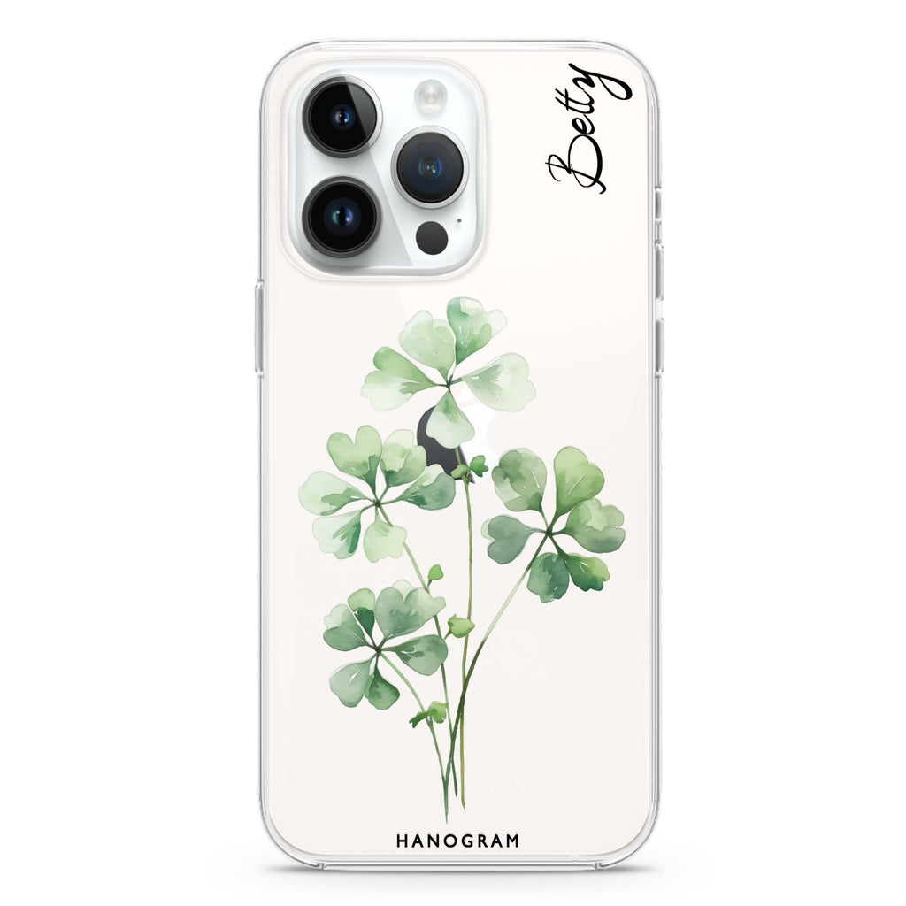 Luck's Leaf iPhone 13 Pro Max Ultra Clear Case