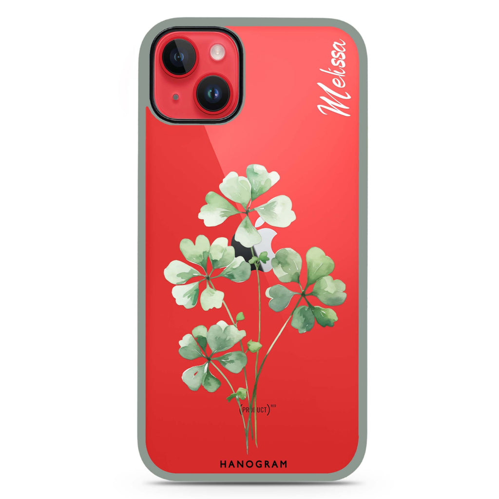 Luck's Leaf iPhone 15 Plus Impact Guard Bumper Case
