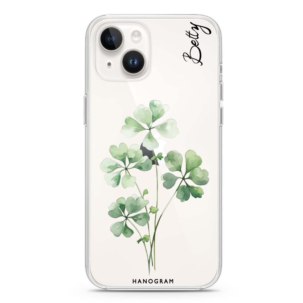 Luck's Leaf iPhone 13 Ultra Clear Case
