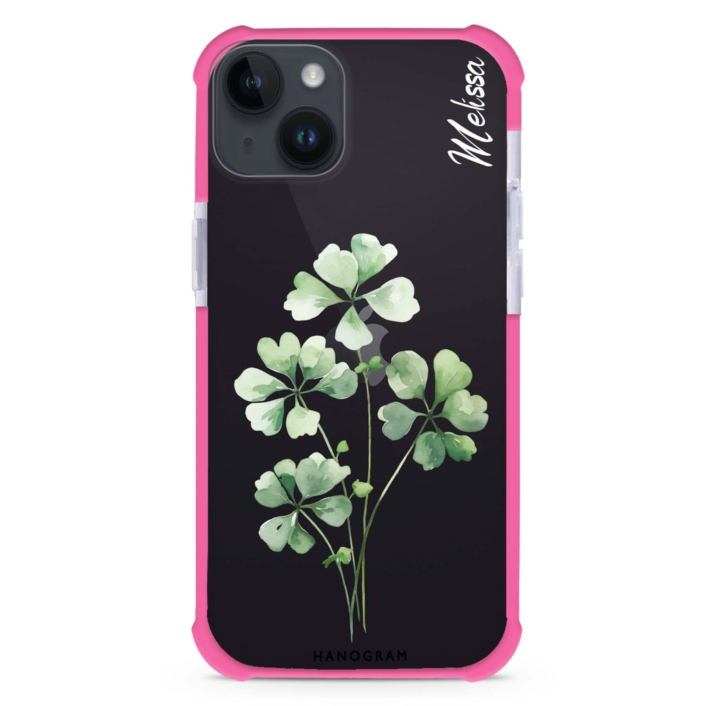 Luck's Leaf iPhone 15 Plus Ultra Shockproof Case