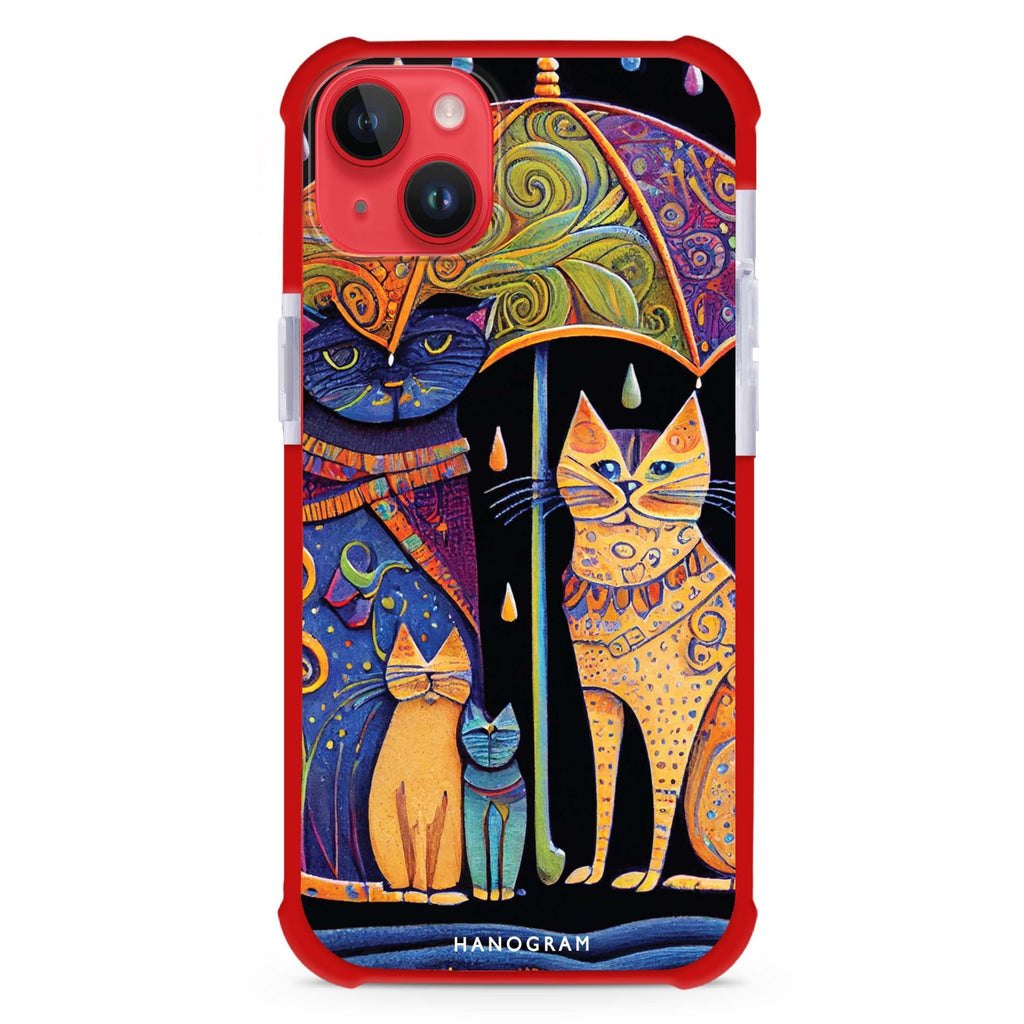Raining Cat iPhone 15 Plus MagSafe Compatible Ultra Shockproof Case