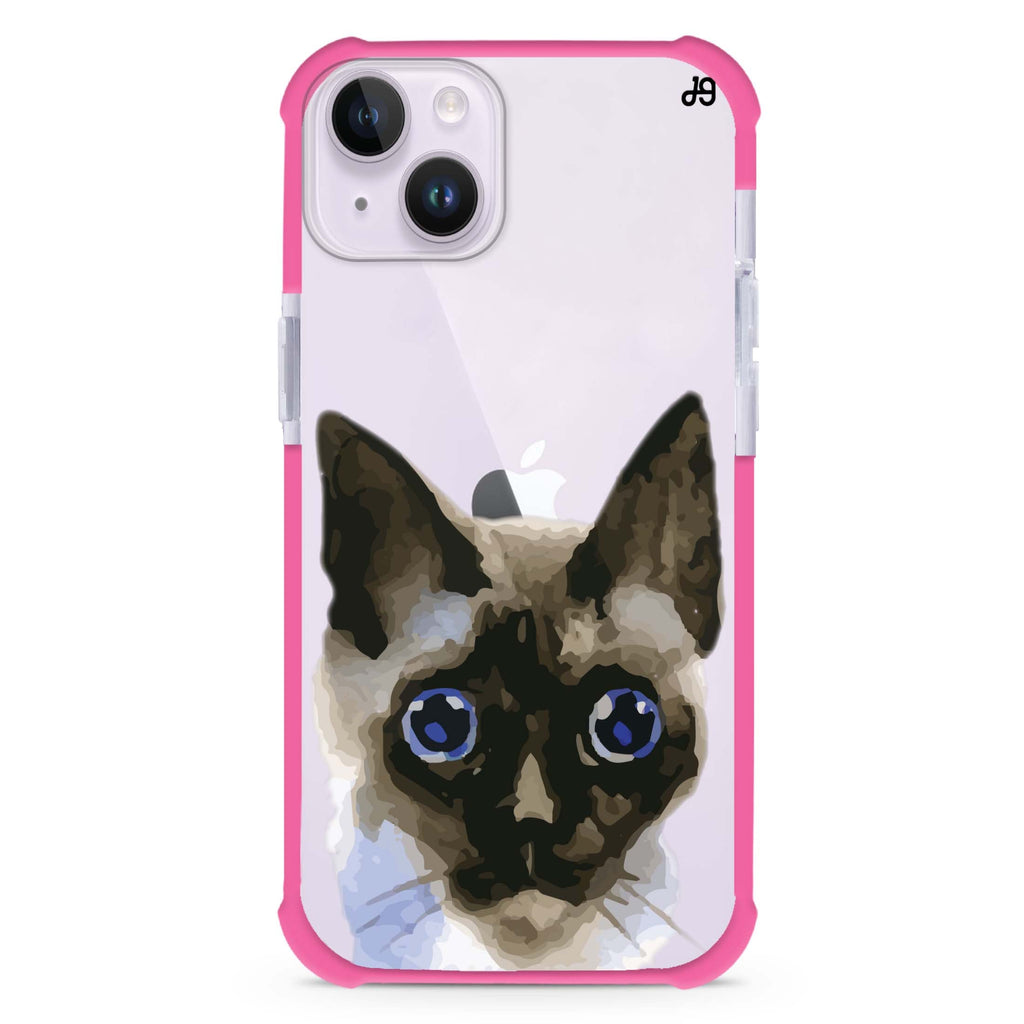 Watercolour Cat iPhone 15 Plus Ultra Shockproof Case