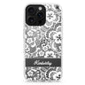 My Lace custom name iPhone 16/15/14 Pro Max & Pro ultra clear case typography design, front product view