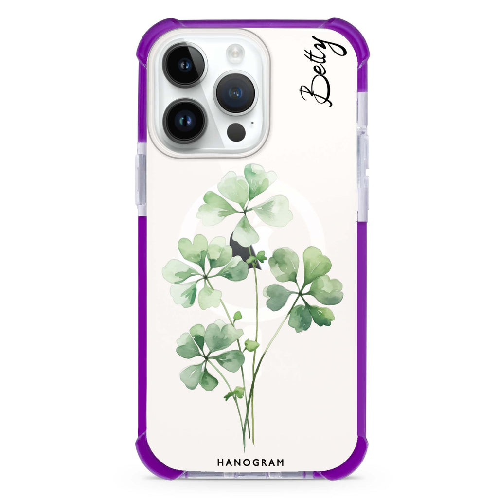 Luck's Leaf MagSafe Compatible Ultra Shockproof Case